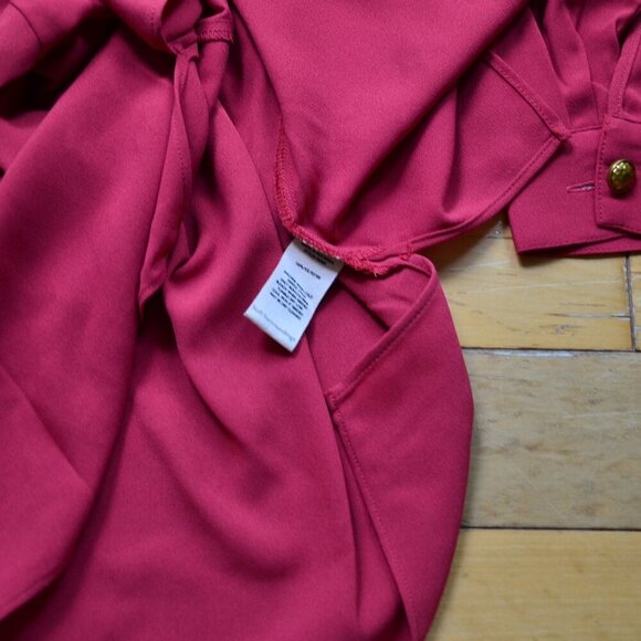 Soft Surroundings Akira Blouse Garnet Size M NWT - Picture 8 of 10